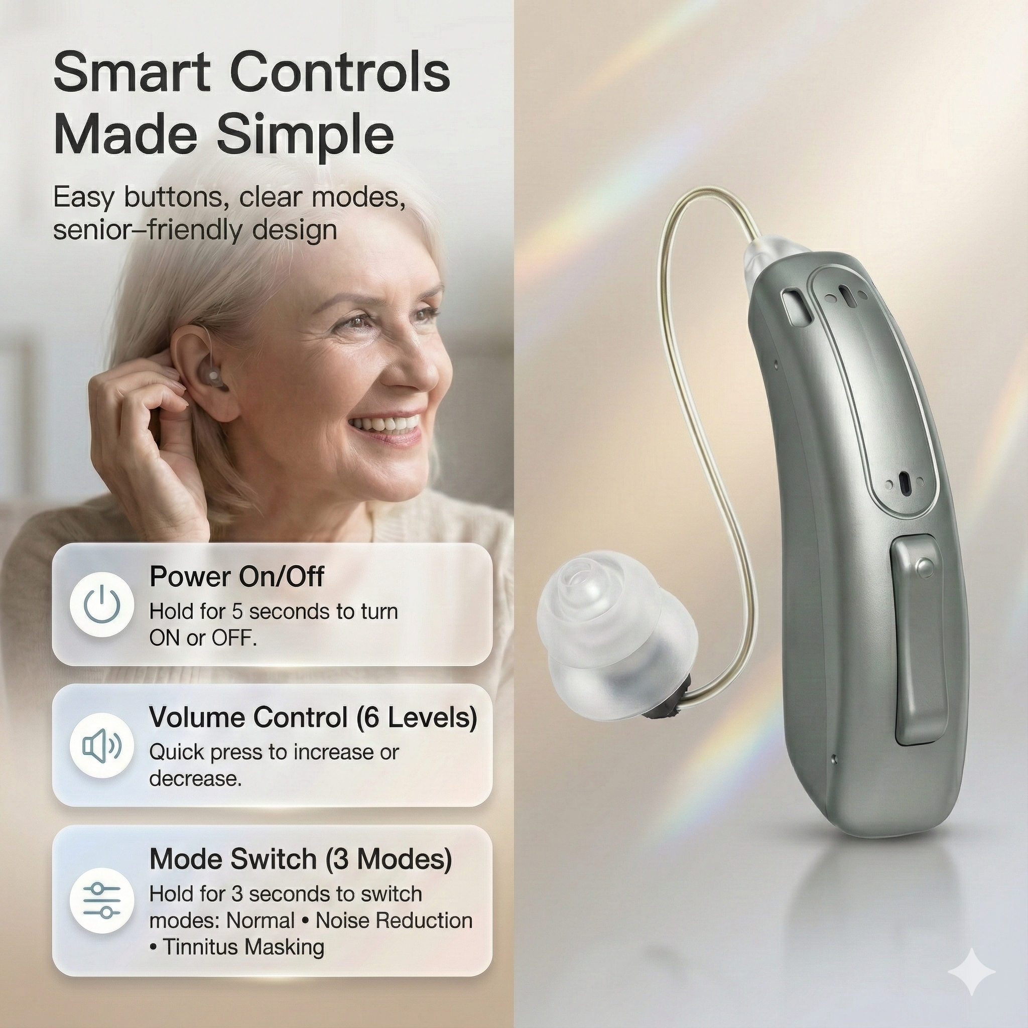 Hearify™ OTC Hearing Aid